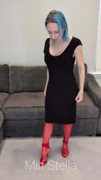Little Black Dress & Red Heels