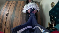 MilfyCalla: 双穿头巾恋物癖 - 性感舞蹈，柔软的触摸和手淫 325