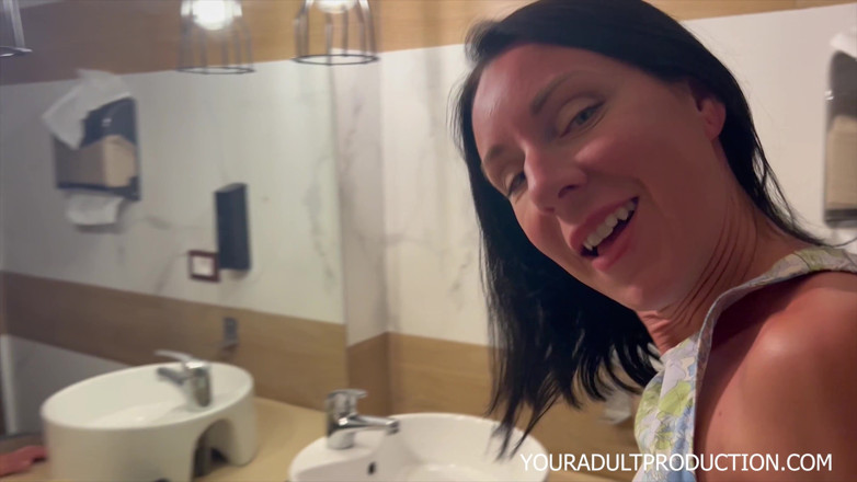 Linda Caprice: One Night Stand Public Restroom