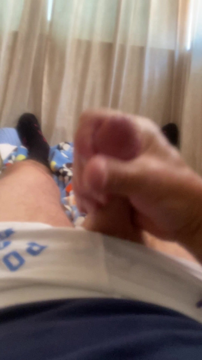 JockDad87: Jockdad87 benutzt sein sexspielzeug, um eine heiße ladung zu schießen