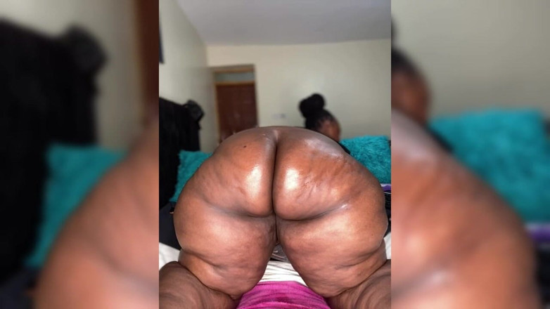 Legendary Booty Overdose: Ebony SSBBW Ass Worship &amp; Creampie Squirt