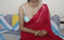 Saara Bhabhi: Hindi sexhistoria rollspel - styvfar såg sin styvdotters fitta för första...