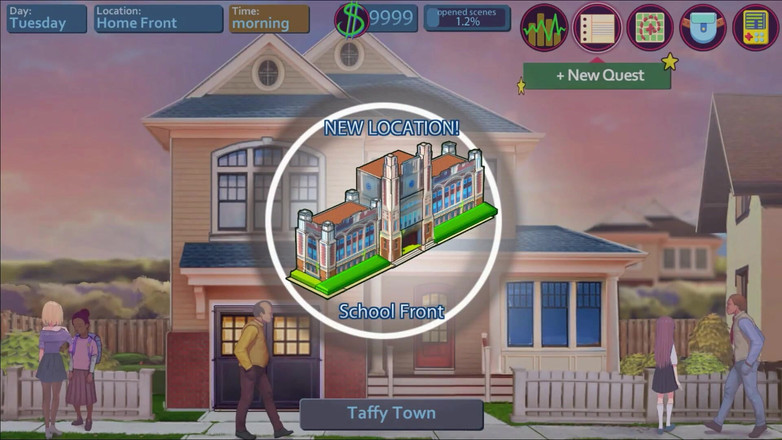 LoveSkySan69Real: Taffy berättelser v0.85.1a del 71 Mitt harem av Loveskysan69