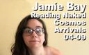 Cosmos naked readers: Jamie Bay lendo nua The Cosmos Arrivals