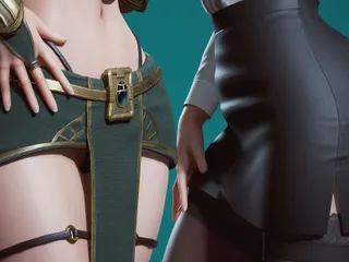 RobStylish: Ryanreos Two Sexy Girls with Big Tits and Big Asses,...