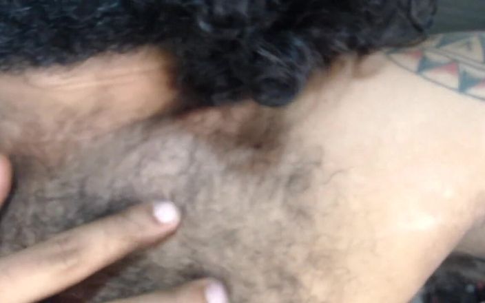 Hairy male: Hairy Man Shows His Uncut Cock