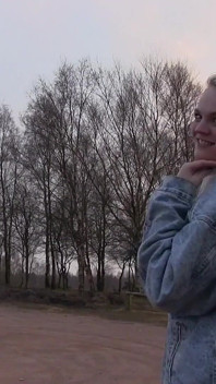 Cute Alternative Teen Goes British Dogging for the First Time and Drains Two Dicks with Speed