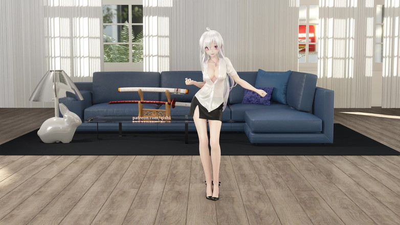 MikuMotion: [mmd] Uniforme de Senhora do Escritório Genie