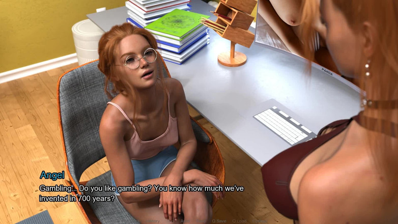 Futavision: Angel’s Love : une jolie fille sur le chemin de se...