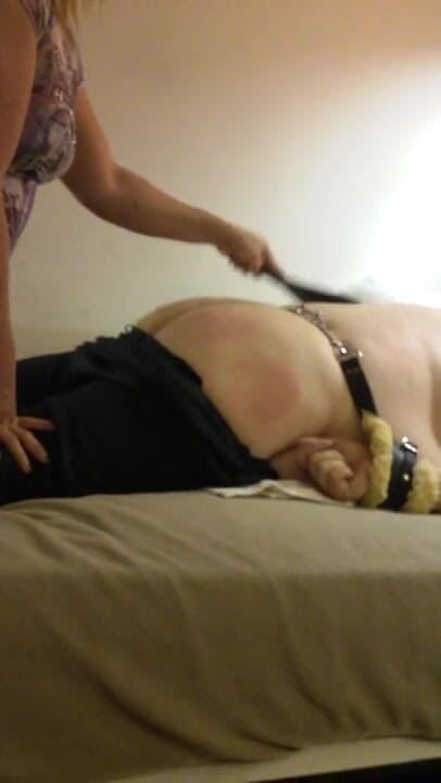 BBW nurse Vicki adventures with friends: New domme beats heavy rude slut ass till its red