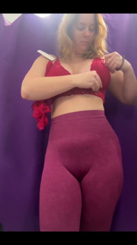 I Decided to Treat Myself a Little and Buy a New Red Bra. Does It Suit Me?