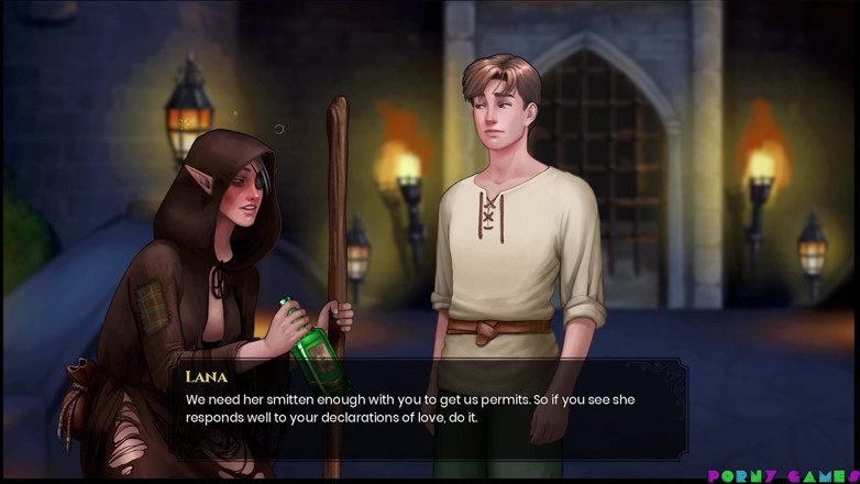 Porny Games: What a legend! v0.5 - Naughty princess loves spicy stories (2)