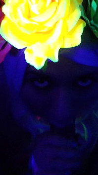 Black Light Cock Sucking