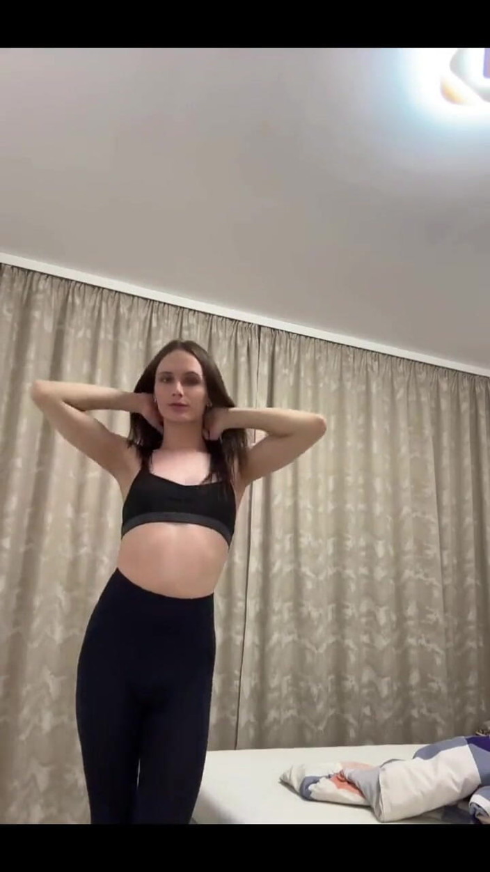 TS Kylie Star: Dirty White Socks