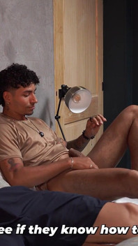 Stepson and His Friend Masturbate, End up His Stepmom