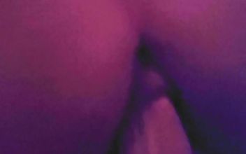 Riding V’s Fist with My Pumped Swollen Pussy in the Dark