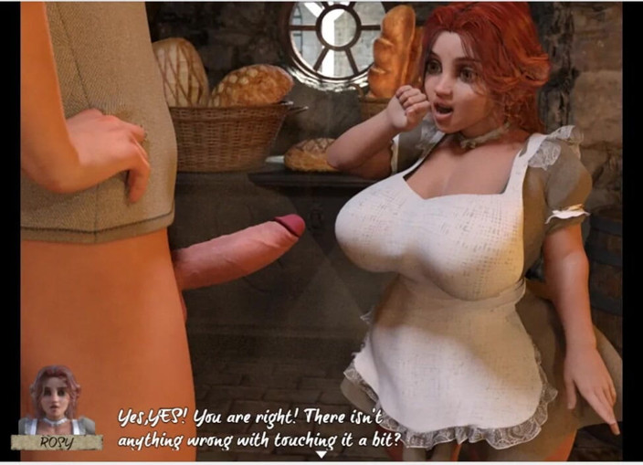 XXX Games Bunk: Крестьянский квест - геймплей - ролевая игра - карлик - Rosy секс-сцена 1