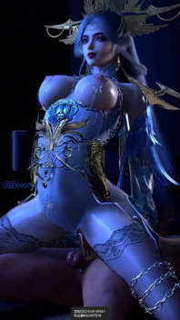 3D Hot Cosplay Model Wearing Sexy Dress Got Her Wet Pussy Fucked so Hard