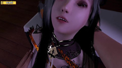 Soiyu Hentai: Głębokie gardło i pieprzyć gorącą laską - Hentai 3D Bez cenzury V256