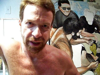 Hairyartist: Můj zrzavý penis je pro tebe tvrdý od kadeřníka