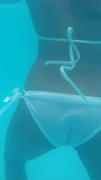 Indian Desi Couple Hot Moments at Hotel Swimming Pool