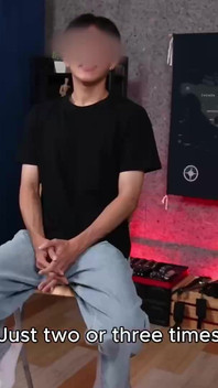 No.ksgh11 Climax Labs Ep.51 Sexy Guy with Blue Veins, Super Sensitive Backdoor, Explosive Ejaculation Ep.3