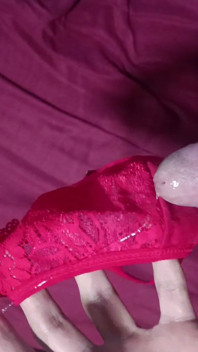 Jerking off with My Friend's Thong