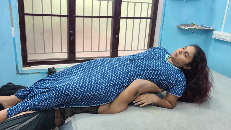 Vaigavarun45: Hot Ass Kiss and Ass Romance in Nighty