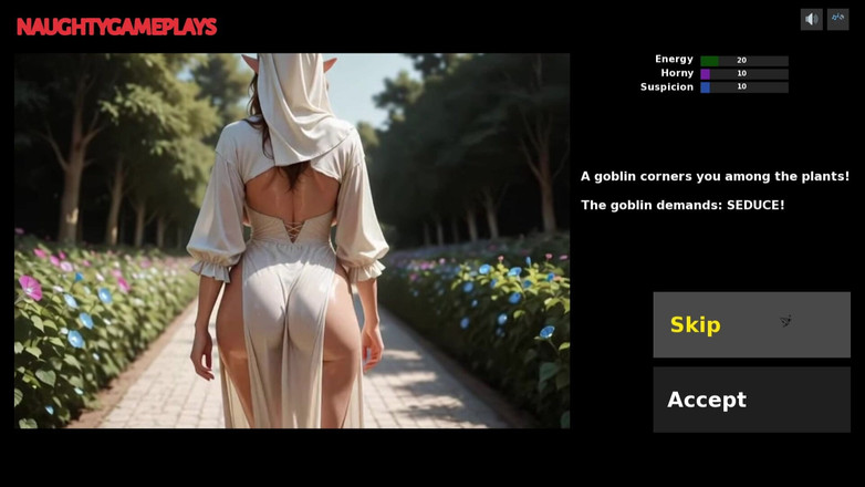 Naughty gameplays: 逃脱哥布林（第1部分） - 由dreamweaverai制作