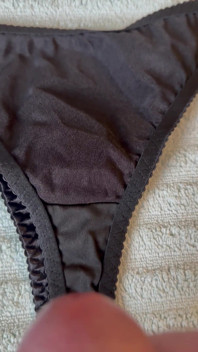 Cum on Wife’s Panties 18