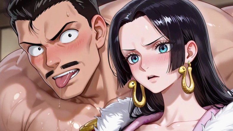 Prznai: Kogoro (conan) X Hancock (op)