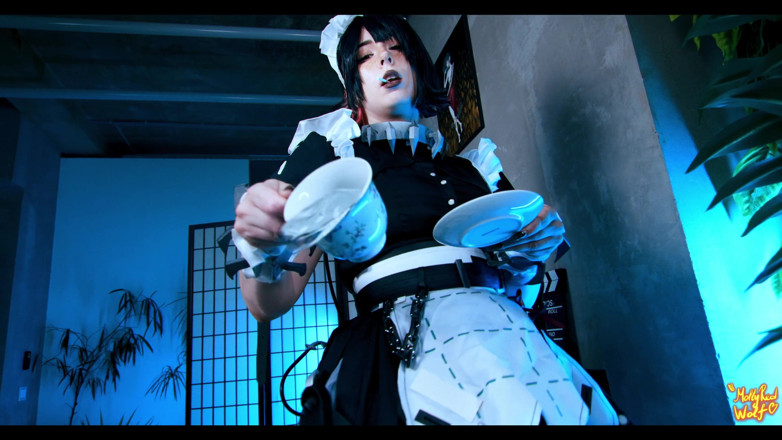 MollyRedWolf: Zzz. Ellen Jo atiende a un cliente con una propina...