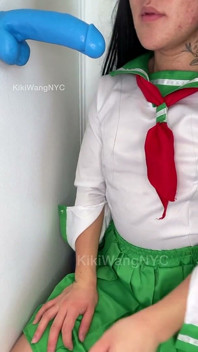 Kagome สาววิทยาลัยญี่ปุ่นเย็ดหมอน