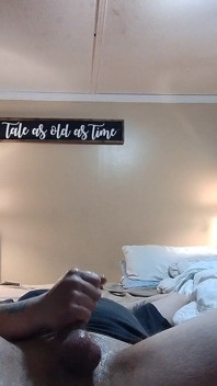 Horny Stepdaddy Strokes Himself