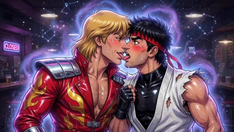 Erotic Man: Ken și Ryu se (ai)