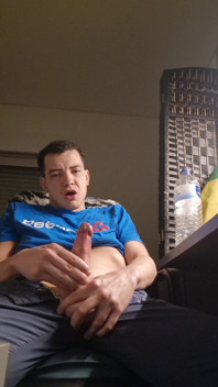 Myslela jsem na tebe, hluboký mužský orgasmus