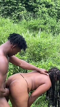 She Is Explaining What She Is Doing at the Bush at This Time of the Day