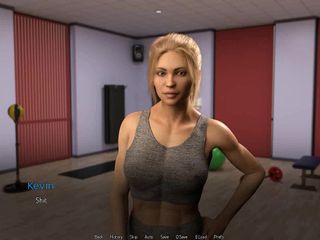 Dirty GamesXxX: College bunden: stark blondie i gymmet avsnitt.39