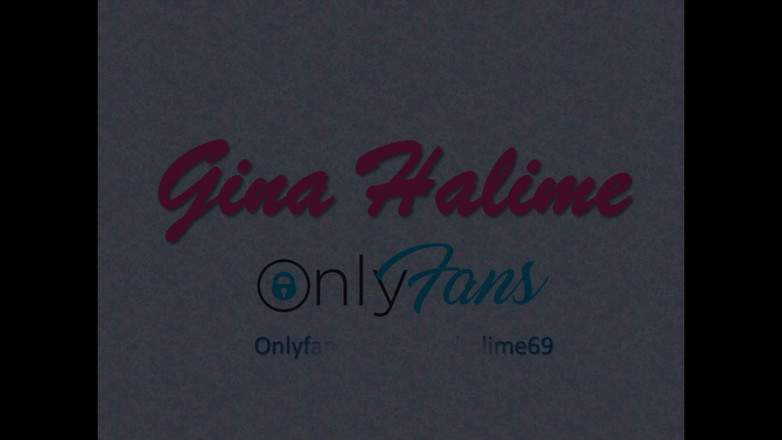 Gina Halime: ジーナはセックスに喉が渇いたビーチから帰宅します