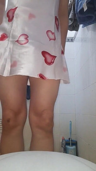 Cum Pleasure With Lovely Satin Lingerie