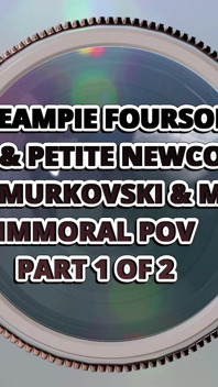 POV creampie-vierer mit hübschen &zierlichen Neulingen megan Murkovski & mia Mi - Immoral pOV