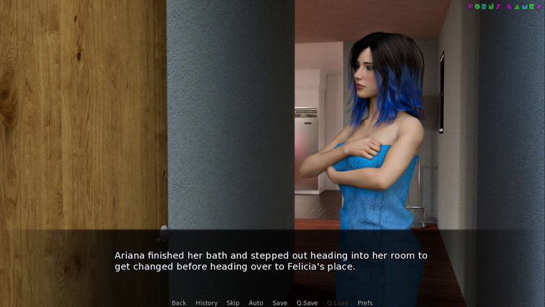 Porny Games: Arianas pervers dagbok av flickor på toppen - förför din bimbo...