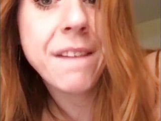 Lilly red: Little Red heeft meerdere orgasmes voor een webcam publiek
