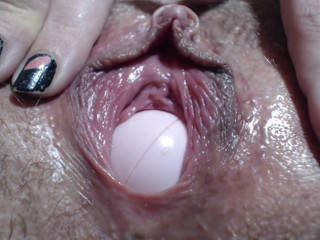 Cuteblonde666: Awesome pussy coltrol, HD ball play