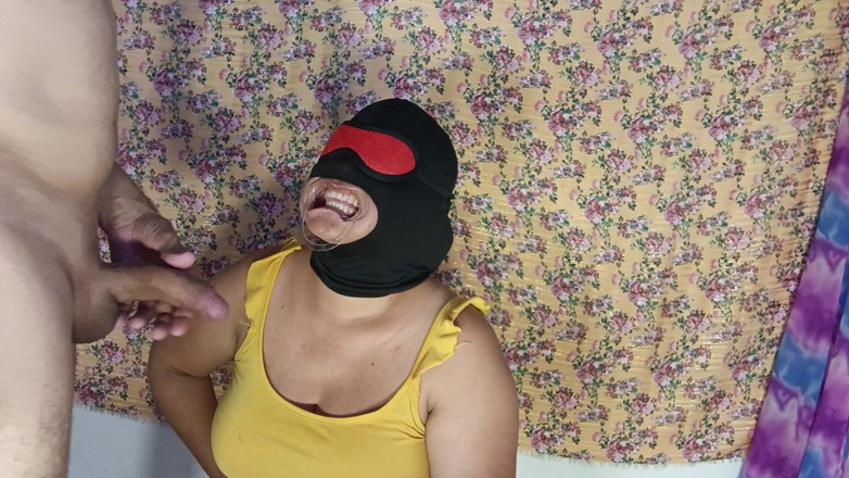 Bondage homemade mature: Blowjob Masker
