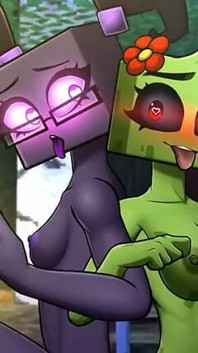 Minecraft azgın zanaat - bölüm 64 üçlü seks finali endergirl ve creeper!! Loveskysanhentai tarafından
