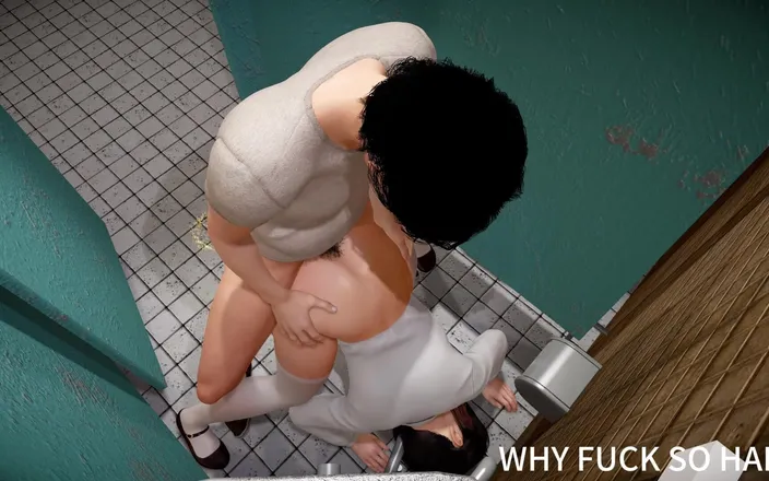 Why fuck so hard: 3D Sexy Asian College Slut Naked Her Huge Boobs Got...