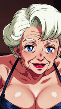 Ai Mormor Deep Cleavage retas närbild