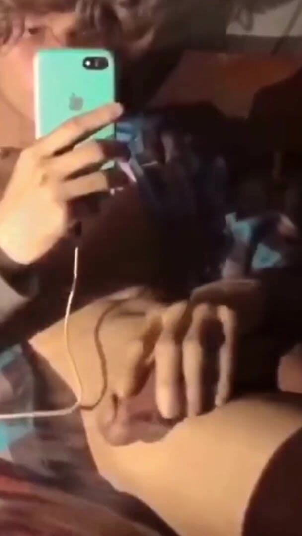 Riu Melo: Skinny twink with a big penis fucks himself