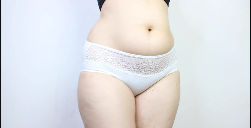 Lena Rose: Try on all white panty under 5$ uncensored